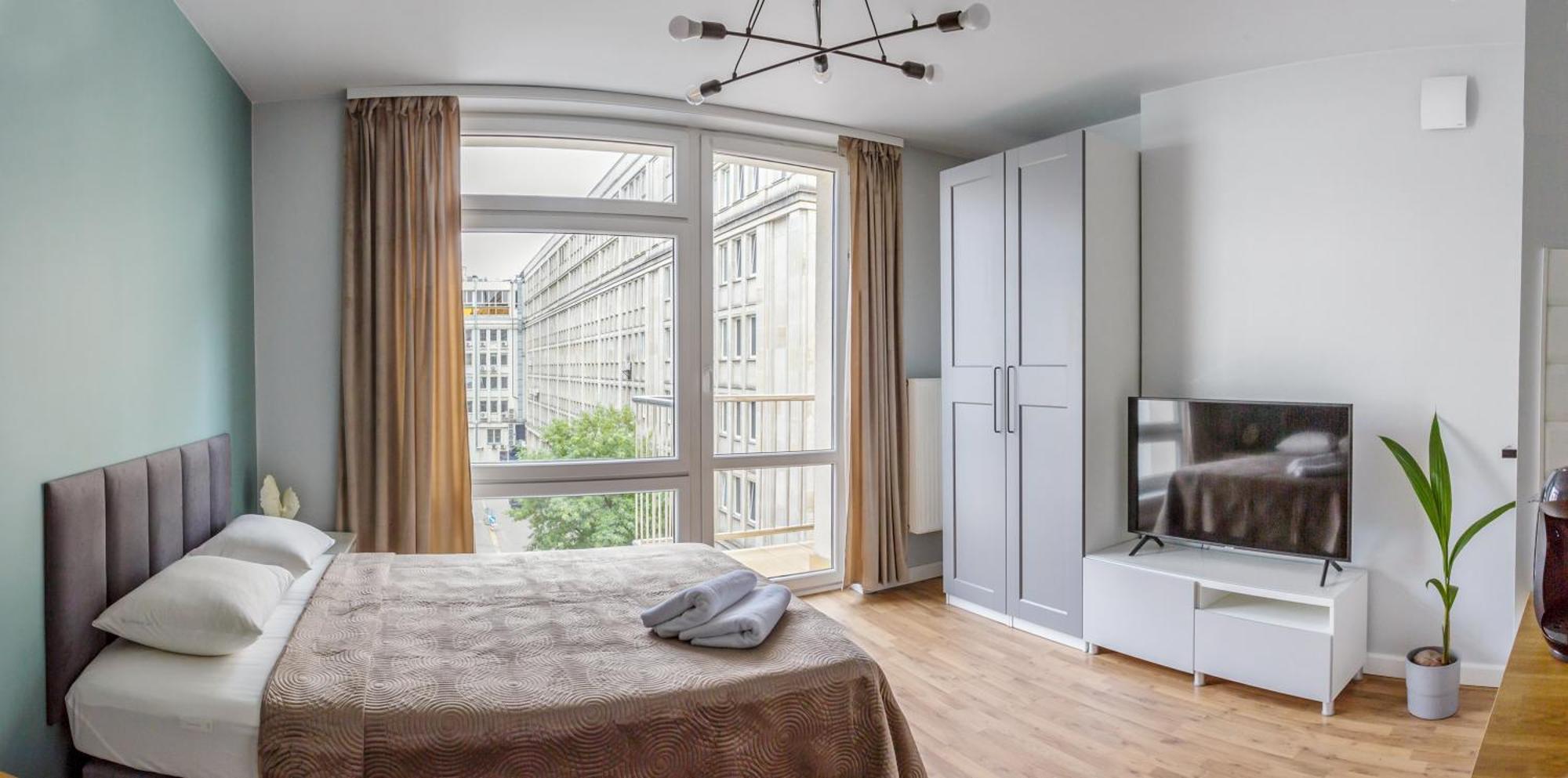 Charming Apartment In The City Center Varsovia Exterior foto